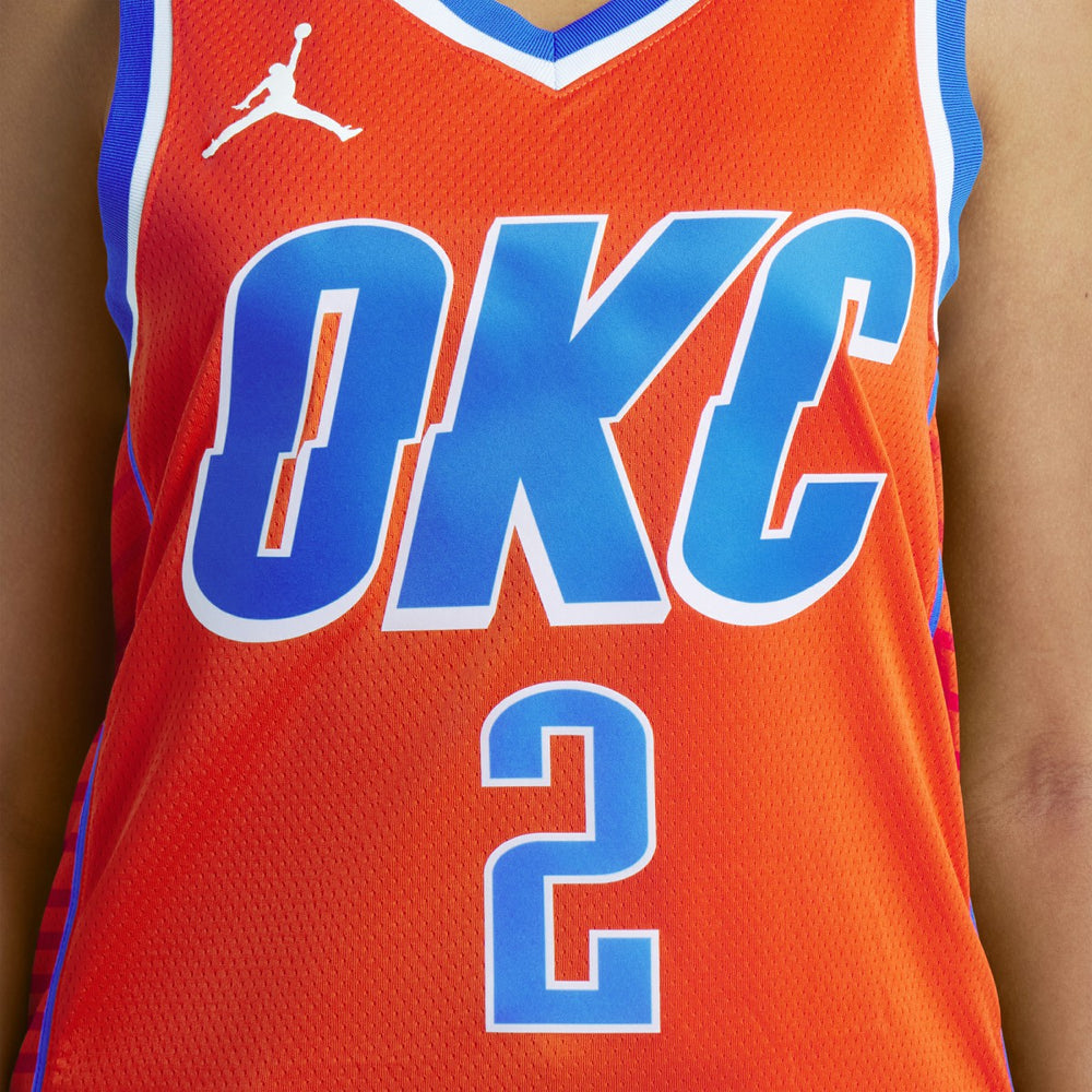 Shai Gilgeous-Alexander Oklahoma City Thunder Jordan Brand Unisex Swingman Jersey New
