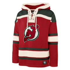 Martin Brodeur New Jersey Devils '47 Retired Player Name & Number Lacer Pullover Hoodie Discount
