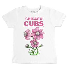 Chicago Cubs Tiny Turnip Youth Blooming Baseballs T-Shirt | MLB Discount
