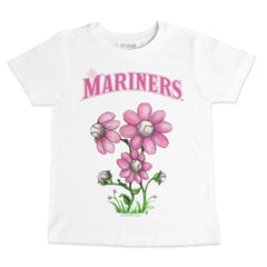 Seattle Mariners Tiny Turnip Youth Blooming Baseballs T-Shirt | MLB On Sale