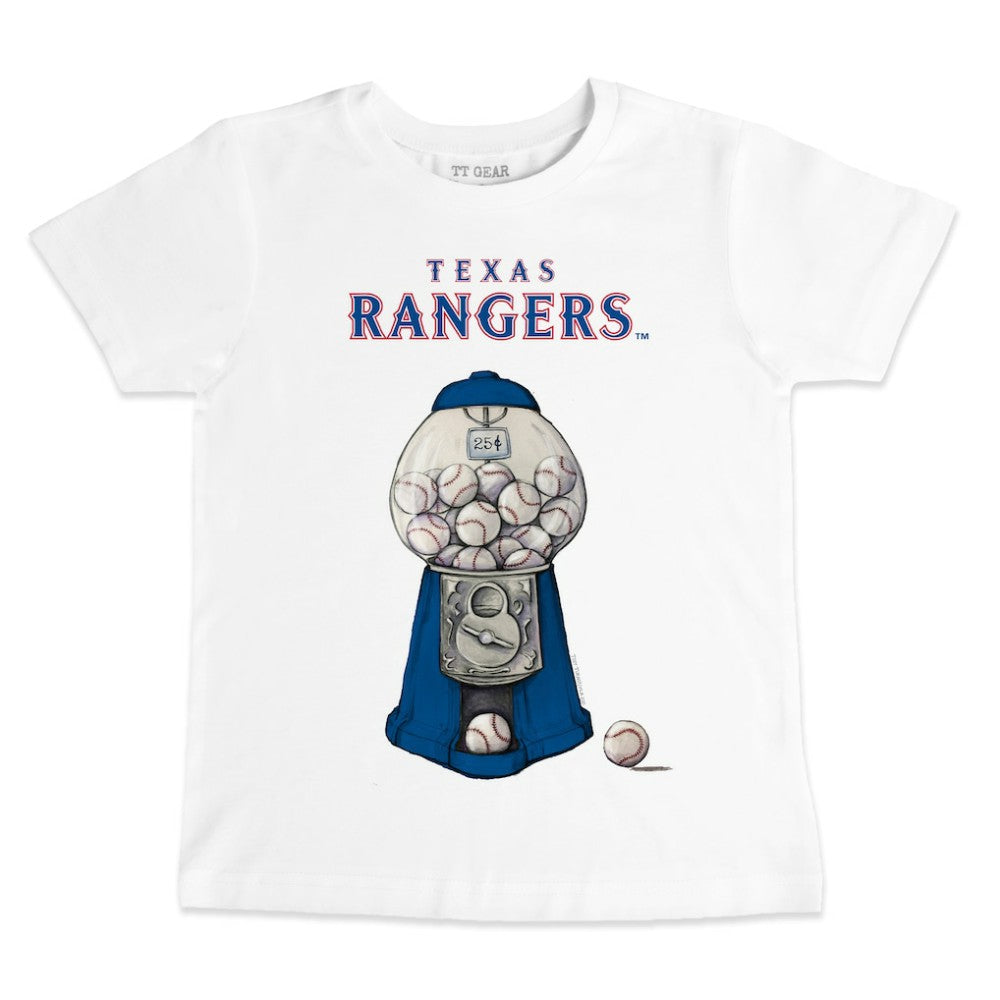 Texas Rangers Tiny Turnip Youth Gumball Machine T-Shirt | MLB Online