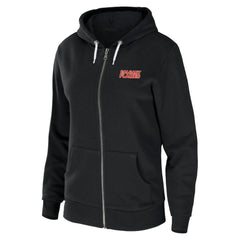 Calgary Flames WEAR by Erin Andrews Women's Sponge Fleece Full-Zip Hoodie On Sale