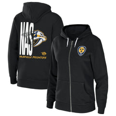 Nashville Predators WEAR by Erin Andrews Women's Sponge Fleece Full-Zip Hoodie Discount