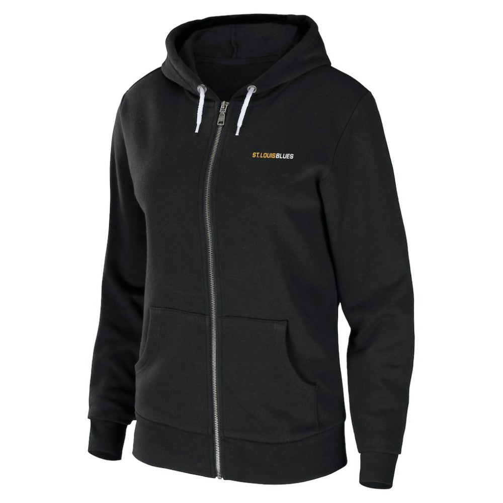 St. Louis Blues WEAR by Erin Andrews Women's Sponge Fleece Full-Zip Hoodie Discount