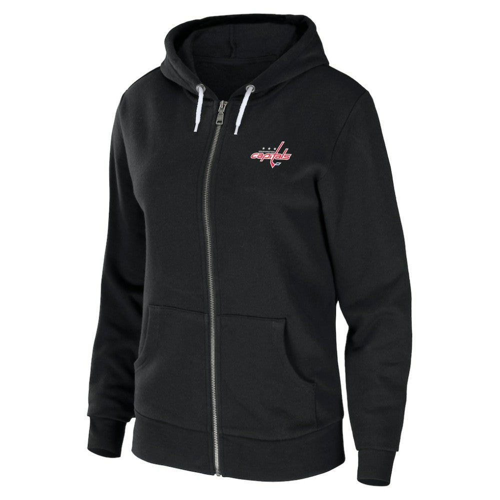 Washington Capitals WEAR by Erin Andrews Women's Sponge Fleece Full-Zip Hoodie Sale