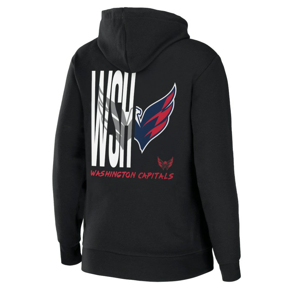 Washington Capitals WEAR by Erin Andrews Women's Sponge Fleece Full-Zip Hoodie Sale