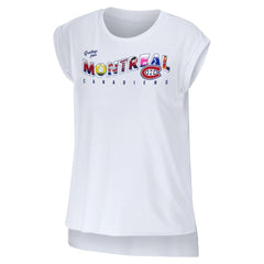 Montreal Canadiens WEAR by Erin Andrews Women's Greetings From Muscle T-Shirt Online