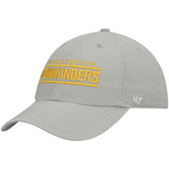 Washington Commanders 47 brand '47 Script Clean Up Adjustable Hat