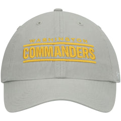 Washington Commanders 47 brand '47 Script Clean Up Adjustable Hat