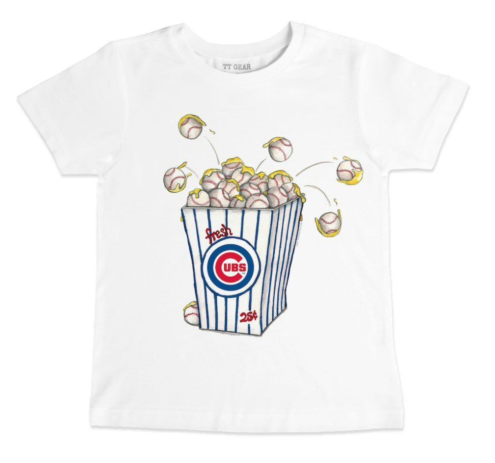 Chicago Cubs Tiny Turnip Youth Popcorn T-Shirt | MLB Shop