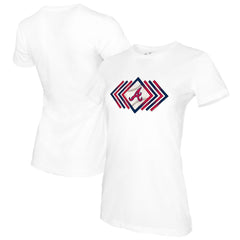 Atlanta Braves Tiny Turnip Women's Prism Arrows T-Shirt | MLB Near me
