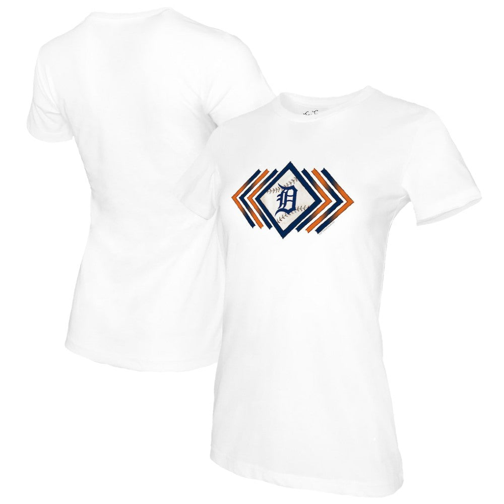Detroit Tigers Tiny Turnip Women's Prism Arrows T-Shirt | MLB On Sale
