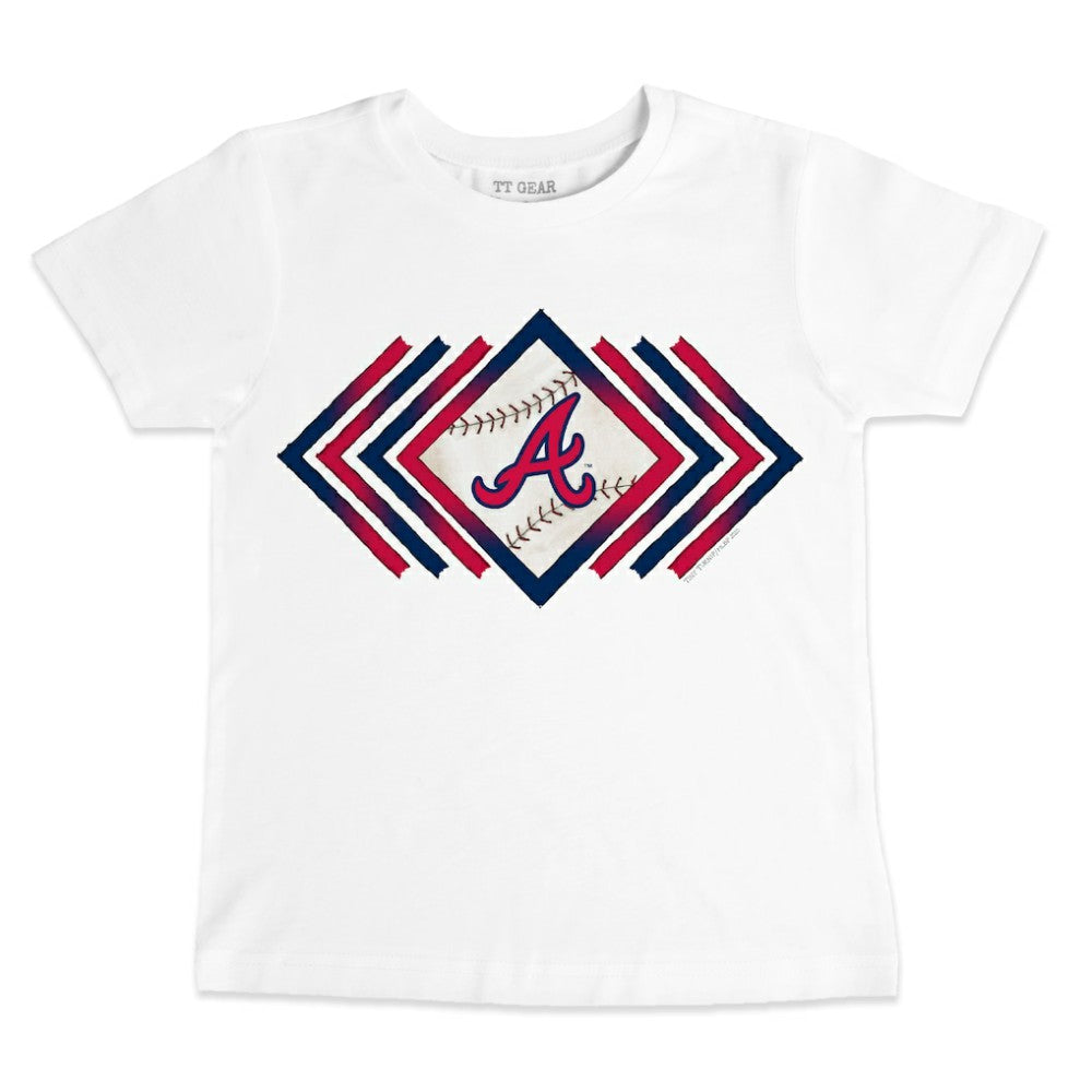 Atlanta Braves Tiny Turnip Youth Prism Arrows T-Shirt | MLB Online