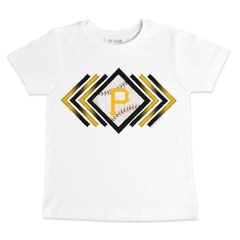 Pittsburgh Pirates Tiny Turnip Youth Prism Arrows T-Shirt | MLB Sale
