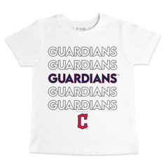 Cleveland Guardians Tiny Turnip Youth Stacked T-Shirt | MLB Discount