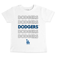 Los Angeles Dodgers Tiny Turnip Youth Stacked T-Shirt | MLB Outlet