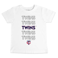 Minnesota Twins Tiny Turnip Youth Stacked T-Shirt | MLB Discount
