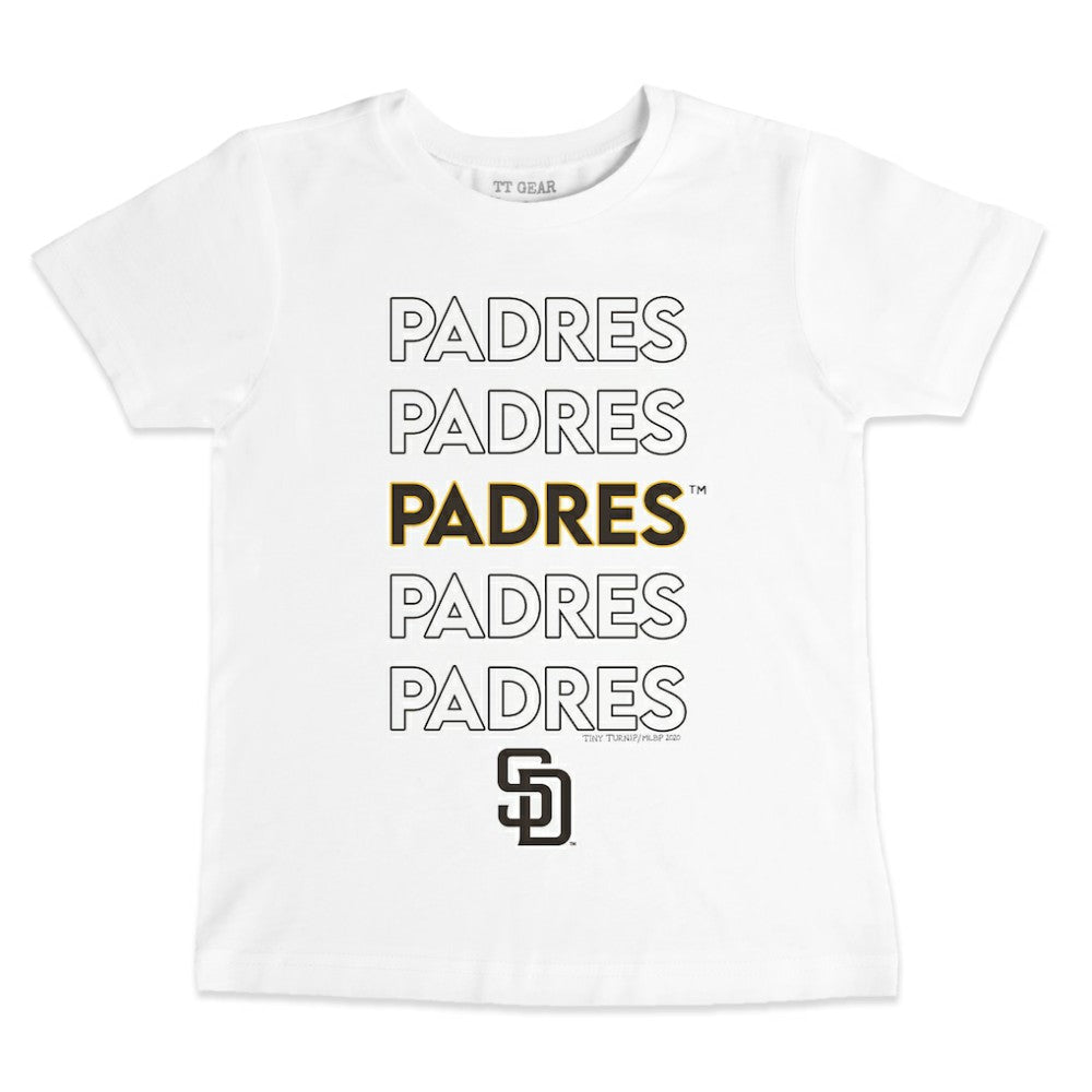 San Diego Padres Tiny Turnip Youth Stacked T-Shirt | MLB Sale