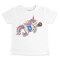 Los Angeles Dodgers Tiny Turnip Youth Unicorn T-Shirt | MLB Outlet