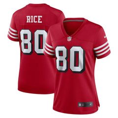 San Francisco 49ers Nike Jerry Rice  Women's Alternate Game Jersey