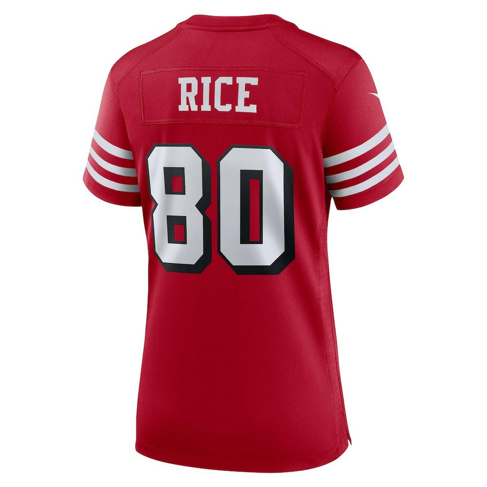 San Francisco 49ers Nike Jerry Rice  Women's Alternate Game Jersey