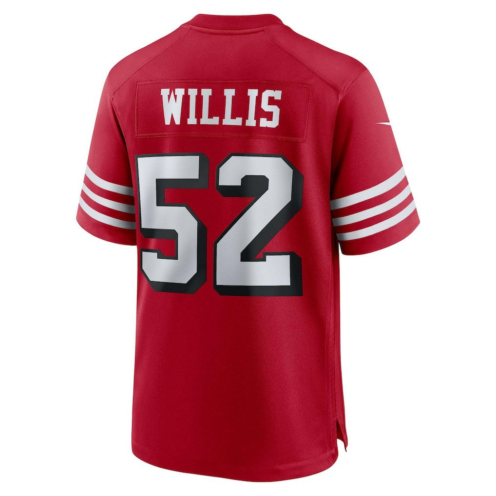 San Francisco 49ers Nike Patrick Willis  Retired Player Alternate Game Jersey