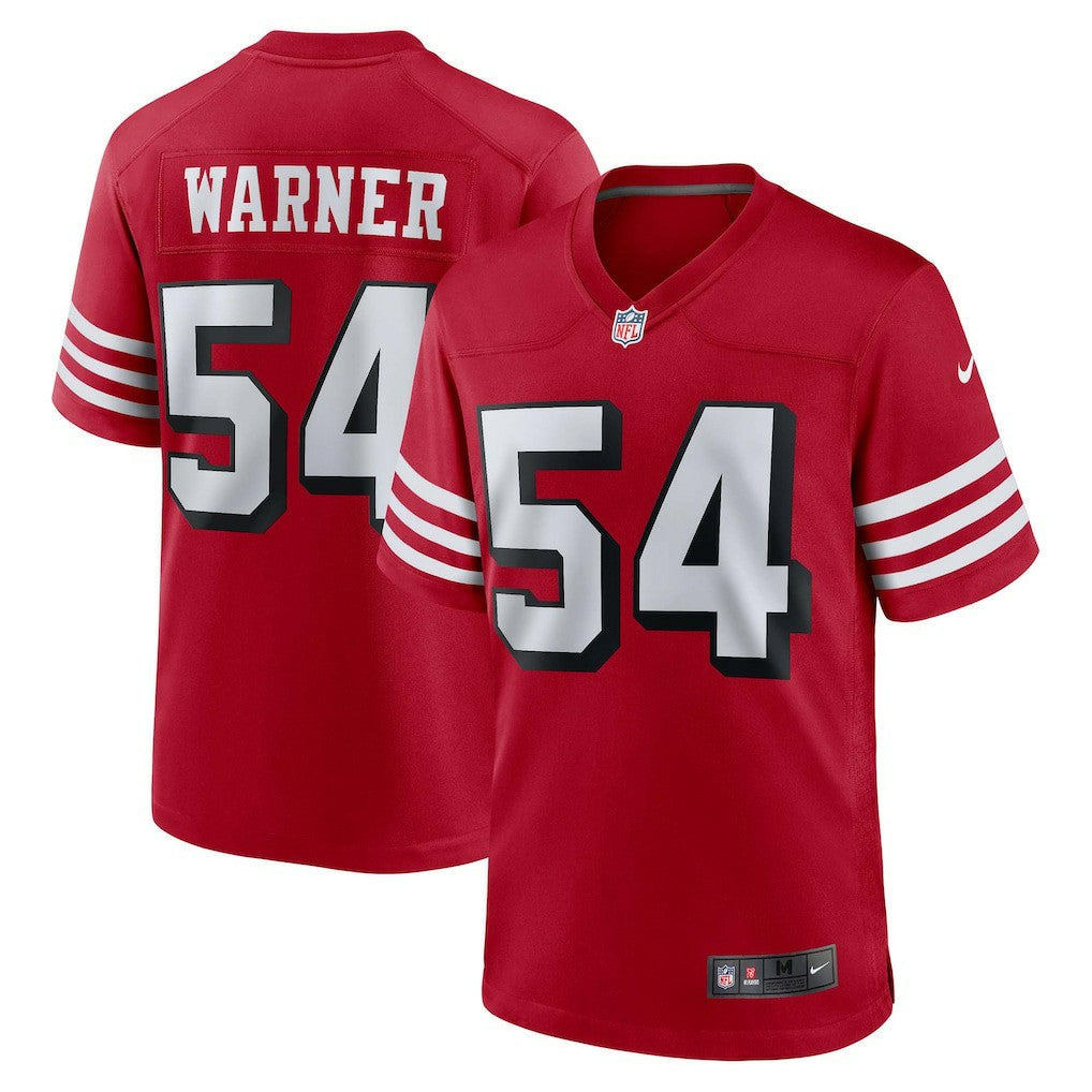 San Francisco 49ers Nike Fred Warner  Alternate Game Jersey