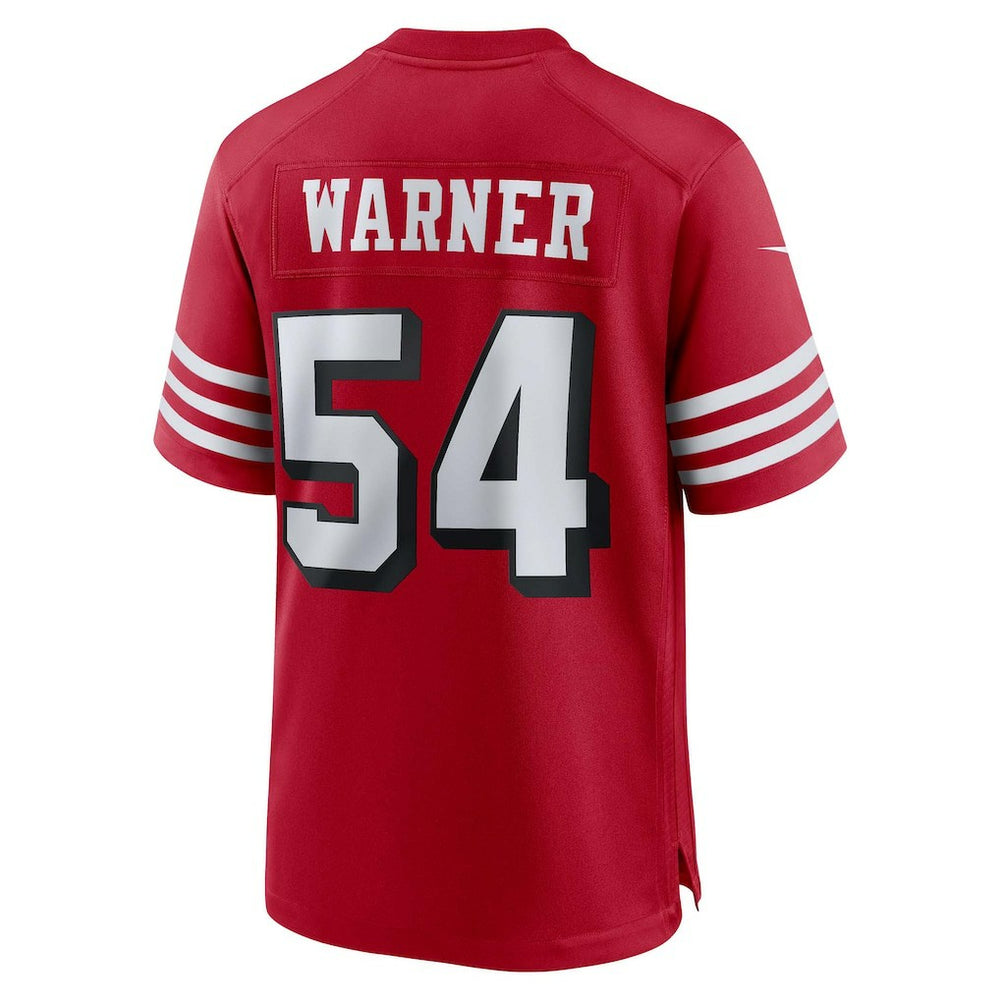San Francisco 49ers Nike Fred Warner  Alternate Game Jersey
