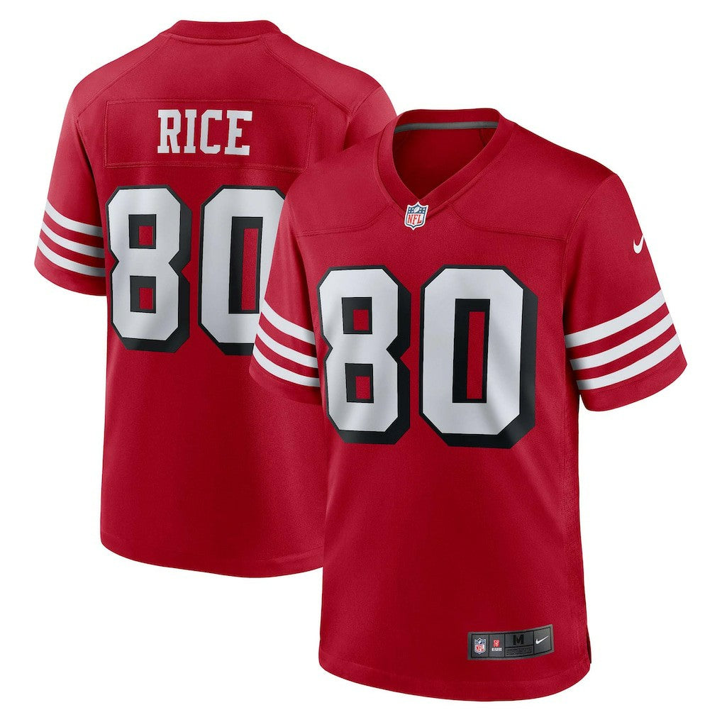 San Francisco 49ers Nike Jerry Rice  Retired Player Alternate Game Jersey