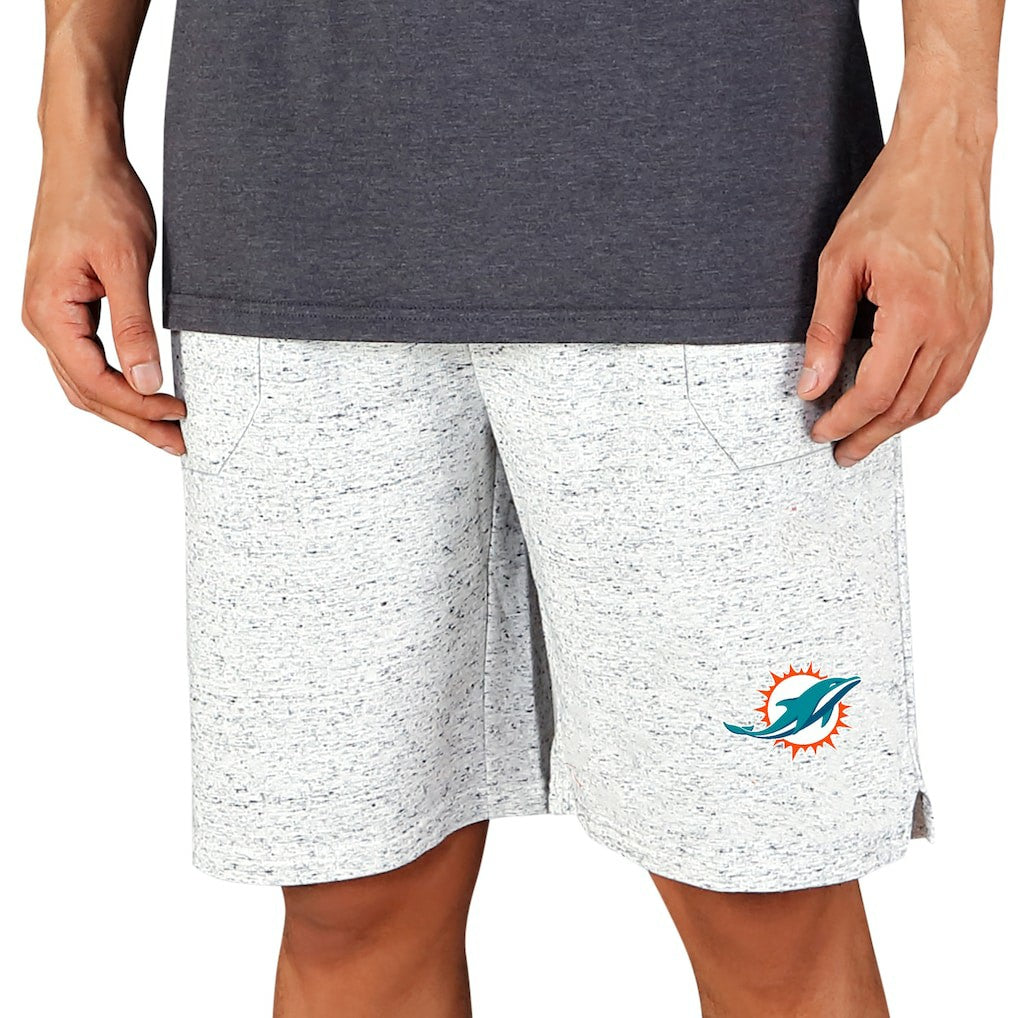 Miami Dolphins  Concepts Sport Throttle Knit Jam Shorts