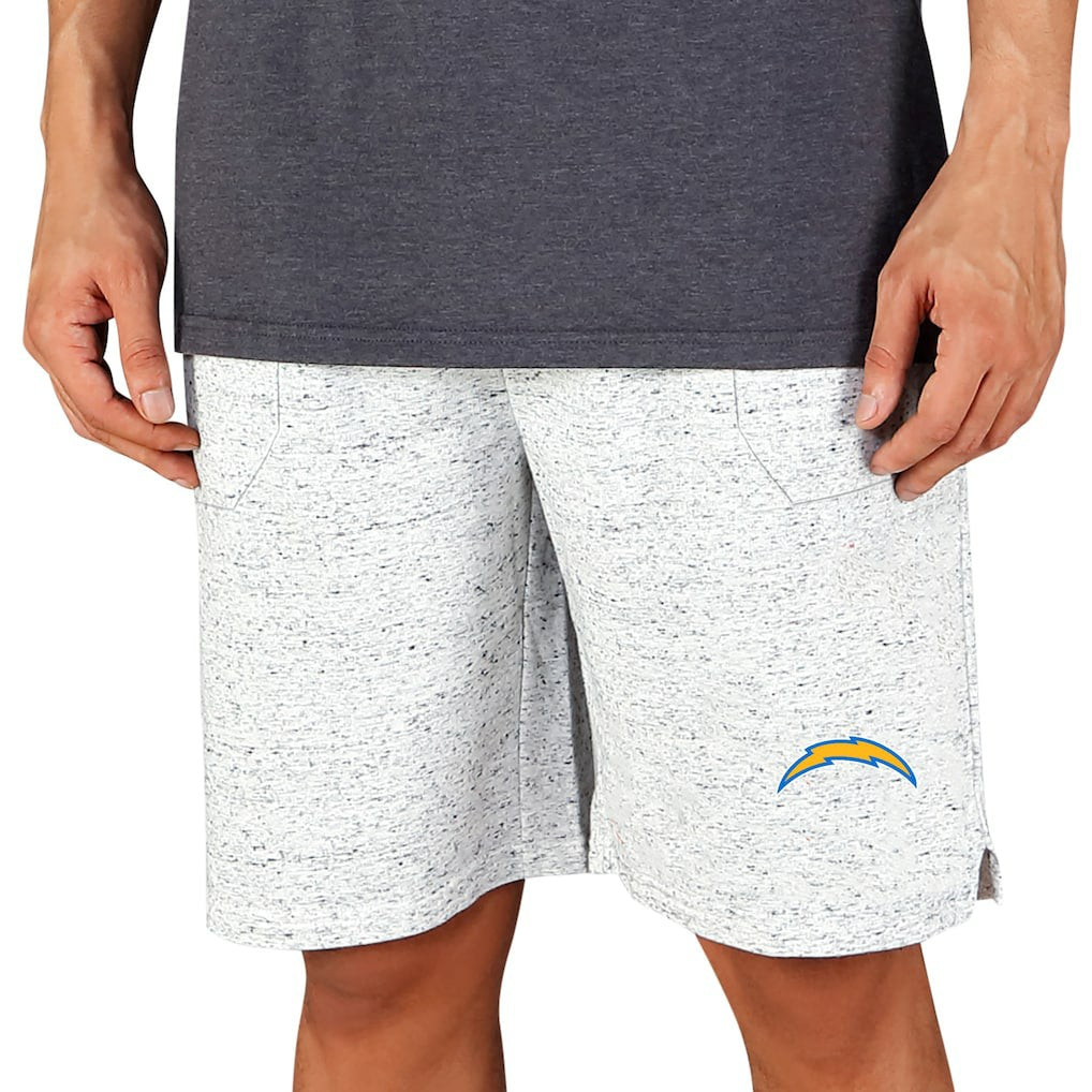 Los Angeles Chargers  Concepts Sport Throttle Knit Jam Shorts