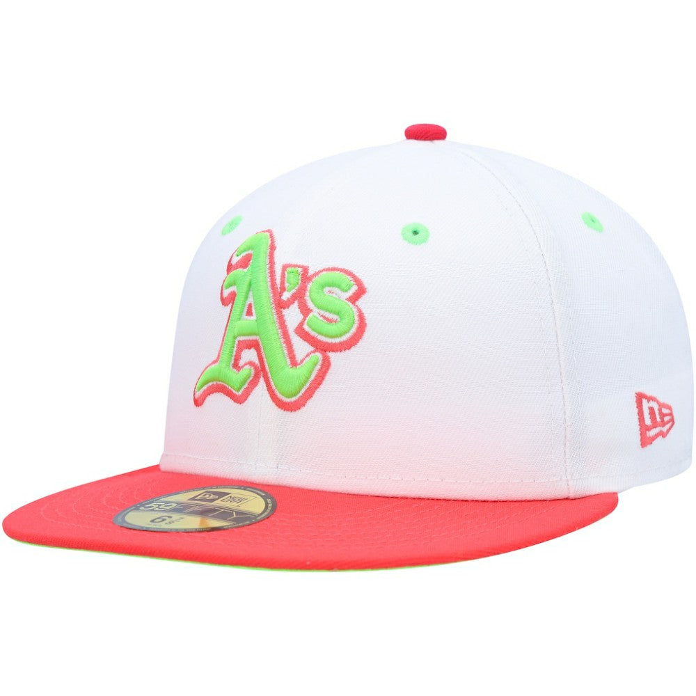 Athletics New Era 40th Anniversary Strawberry Lolli 59FIFTY Fitted Hat | MLB Online