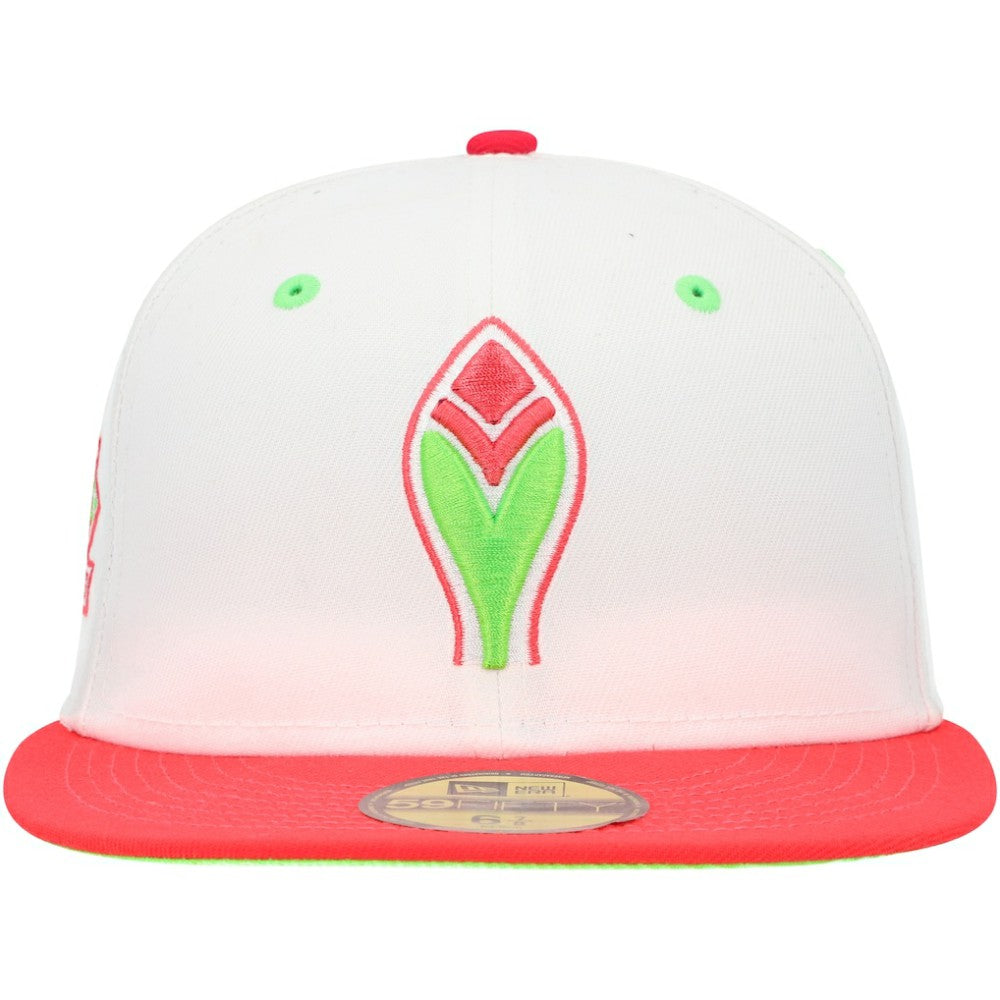 Atlanta Braves New Era 150th Anniversary Strawberry Lolli 59FIFTY Fitted Hat | MLB On Sale