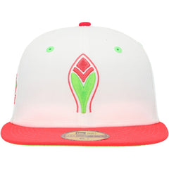 Atlanta Braves New Era 150th Anniversary Strawberry Lolli 59FIFTY Fitted Hat | MLB On Sale