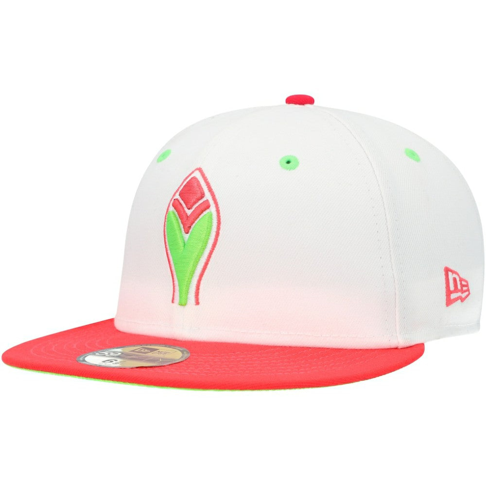 Atlanta Braves New Era 150th Anniversary Strawberry Lolli 59FIFTY Fitted Hat | MLB On Sale