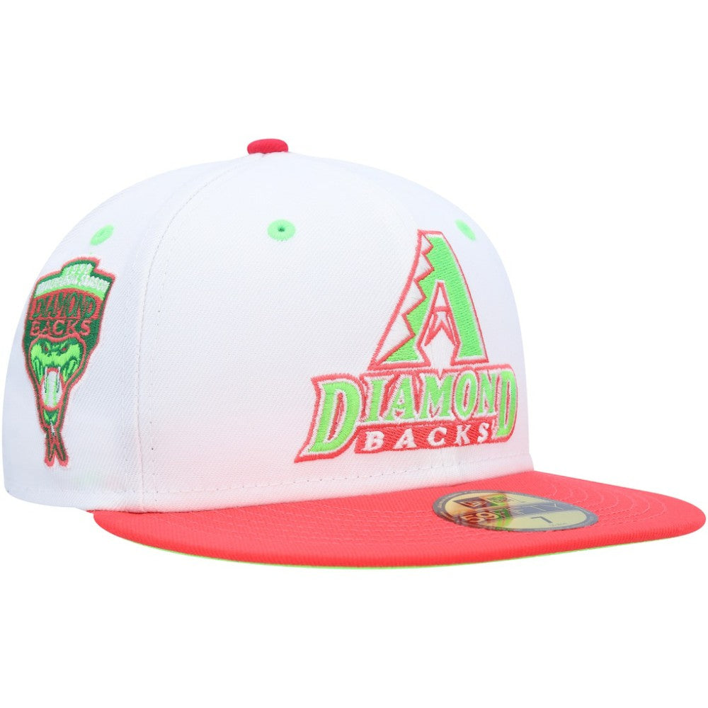 Arizona Diamondbacks New Era 1998 Inaugural Season Strawberry Lolli 59FIFTY Fitted Hat | MLB Discount