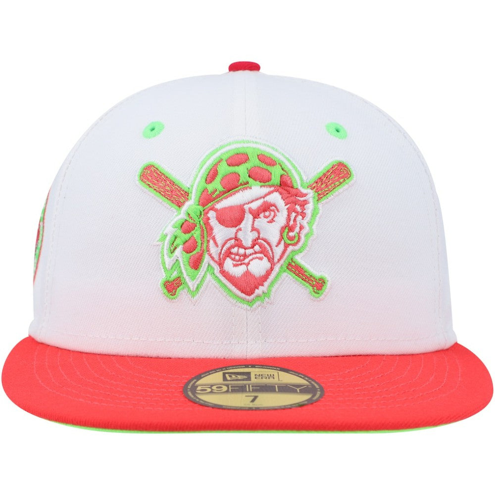 Pittsburgh Pirates New Era Three Rivers Stadium 30th Anniversary Strawberry Lolli 59FIFTY Fitted Hat | MLB Shop