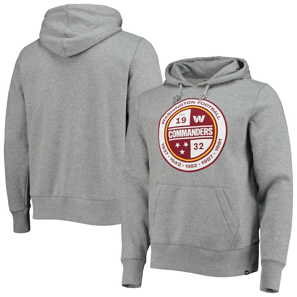 Washington Commanders 47 brand '47 Imprint Headline Pullover Hoodie