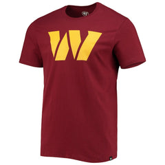 Washington Commanders 47 brand '47 Logo Imprint Super Rival T-Shirt