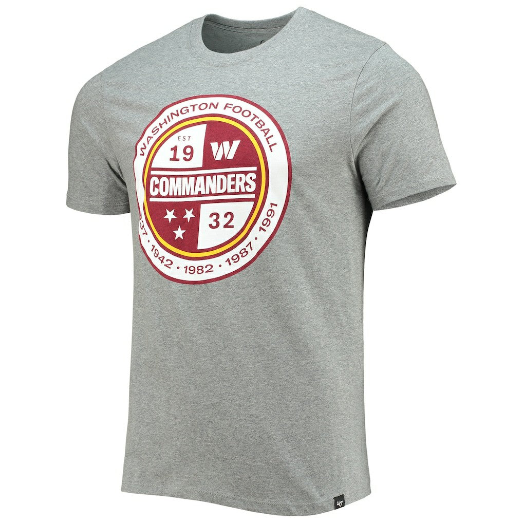 Washington Commanders 47 brand '47 Imprint Super Rival T-Shirt
