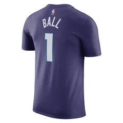 LaMelo Ball Charlotte Hornets Jordan Brand 2022/23 Statement Edition Name & Number T-Shirt For Sale