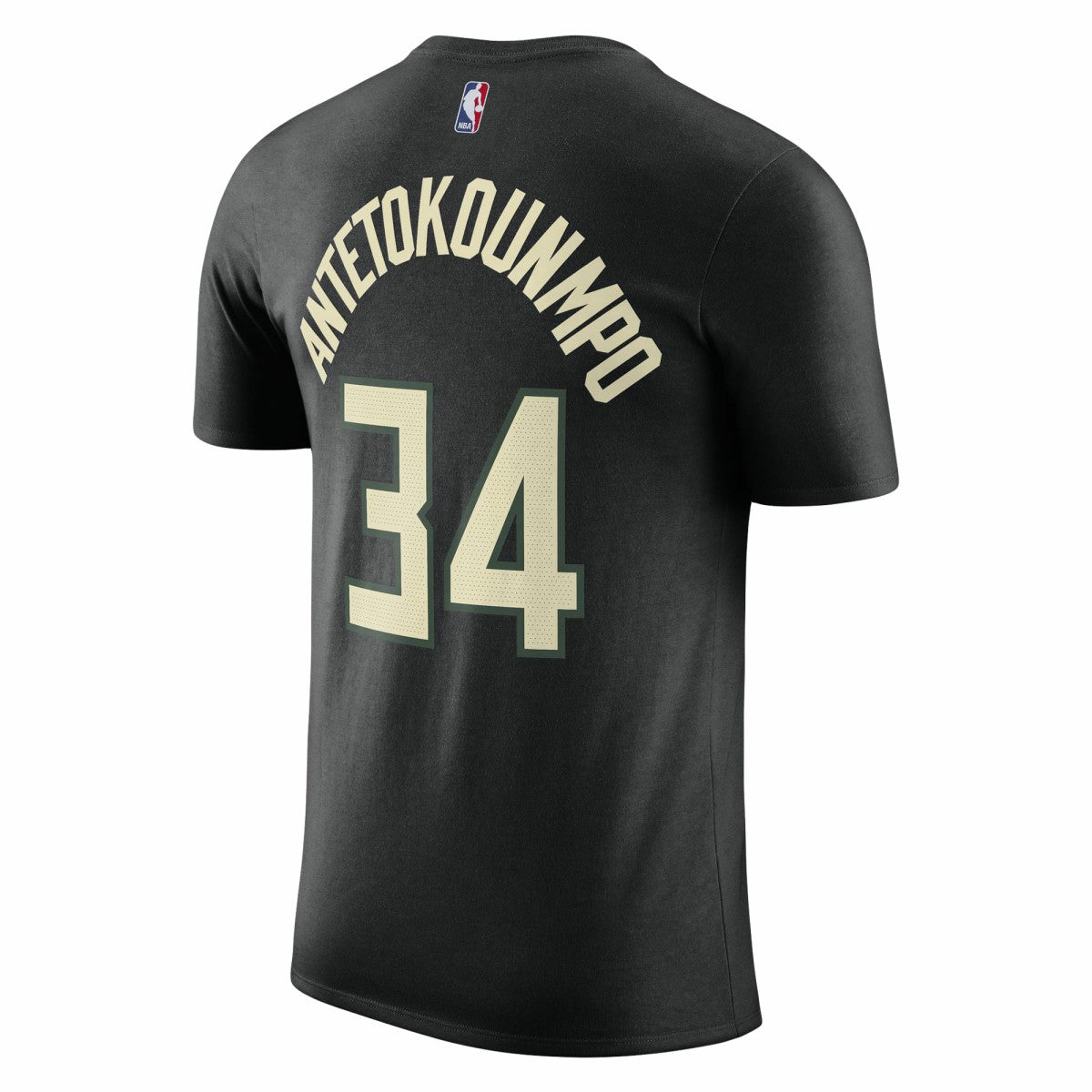 Giannis Antetokounmpo Milwaukee Bucks Jordan Brand 2022/23 Statement Edition Name & Number T-Shirt For Sale