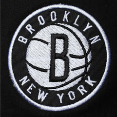 Brooklyn Nets Big & Tall Contrast Stitch Knit Shorts Discount
