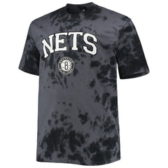 Brooklyn Nets Big & Tall Marble Dye Tonal Performance T-Shirt New