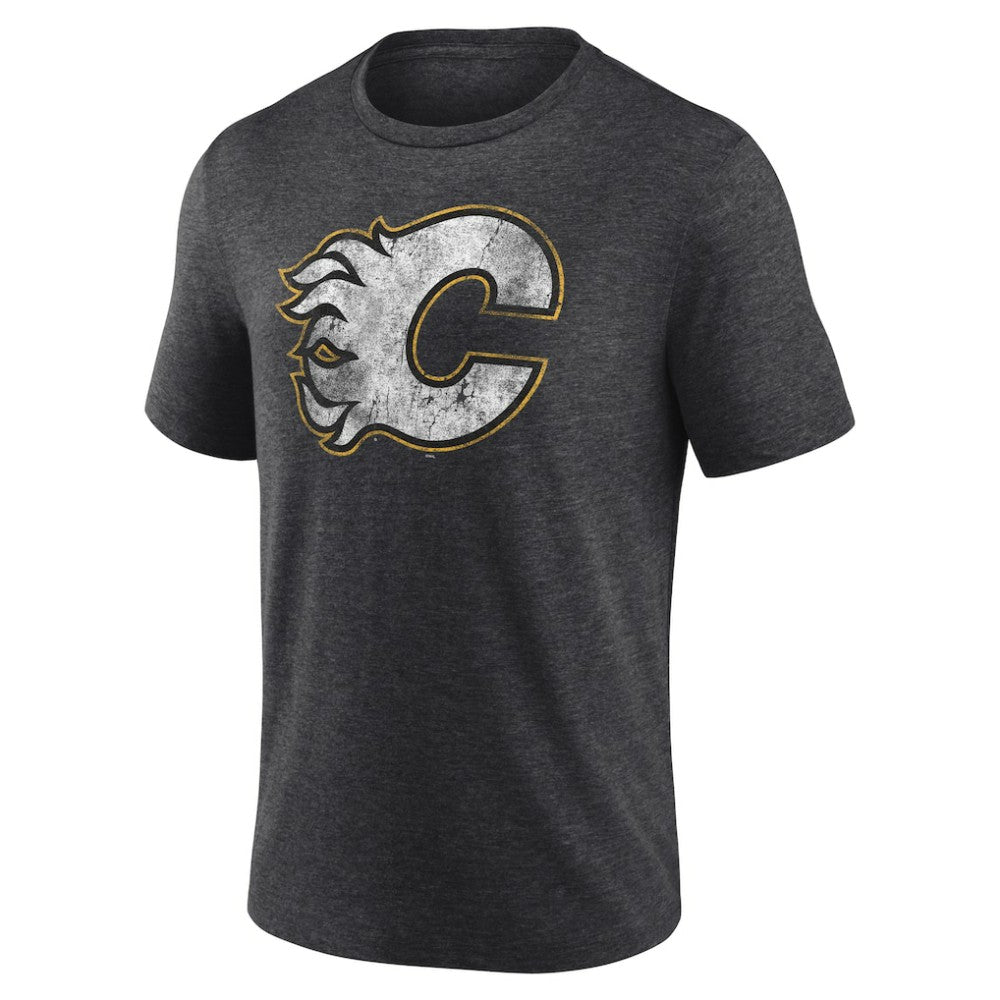 Calgary Flames Wraparound Tri-Blend T-Shirt Sale