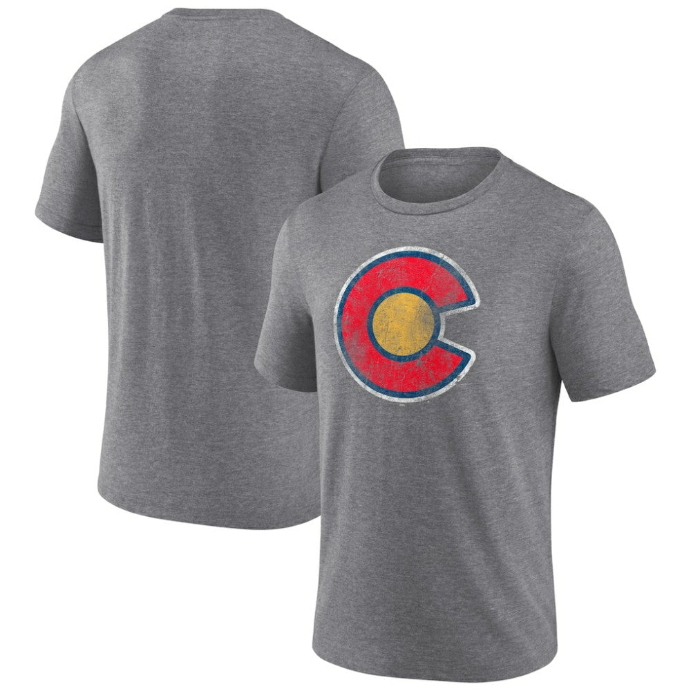 Colorado Avalanche Wraparound Tri-Blend T-Shirt Outlet