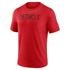 Detroit Red Wings Wraparound Tri-Blend T-Shirt Outlet