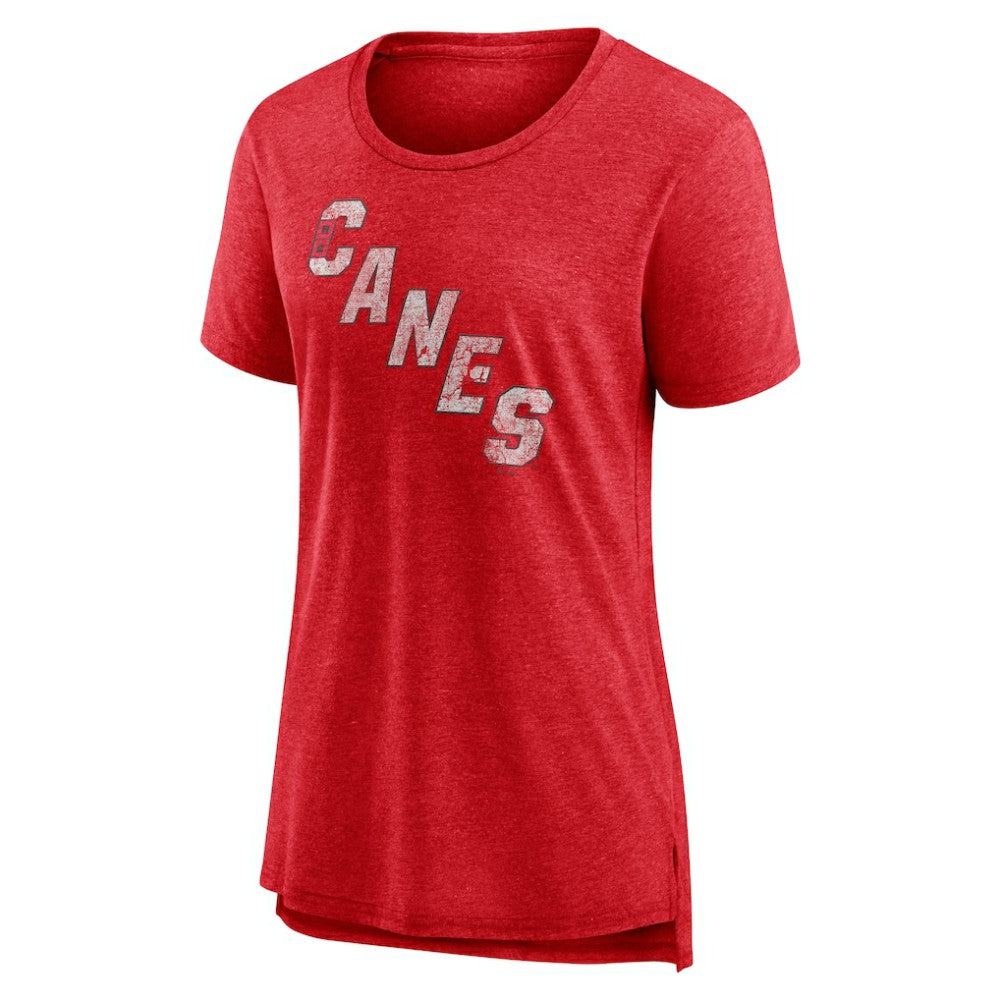Carolina Hurricanes Women's Slow Whistle Tri-Blend T-Shirt Sale