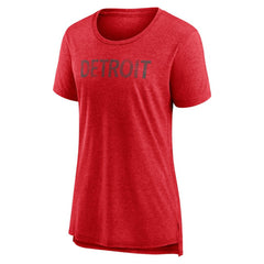 Detroit Red Wings Women's Slow Whistle Tri-Blend T-Shirt Sale