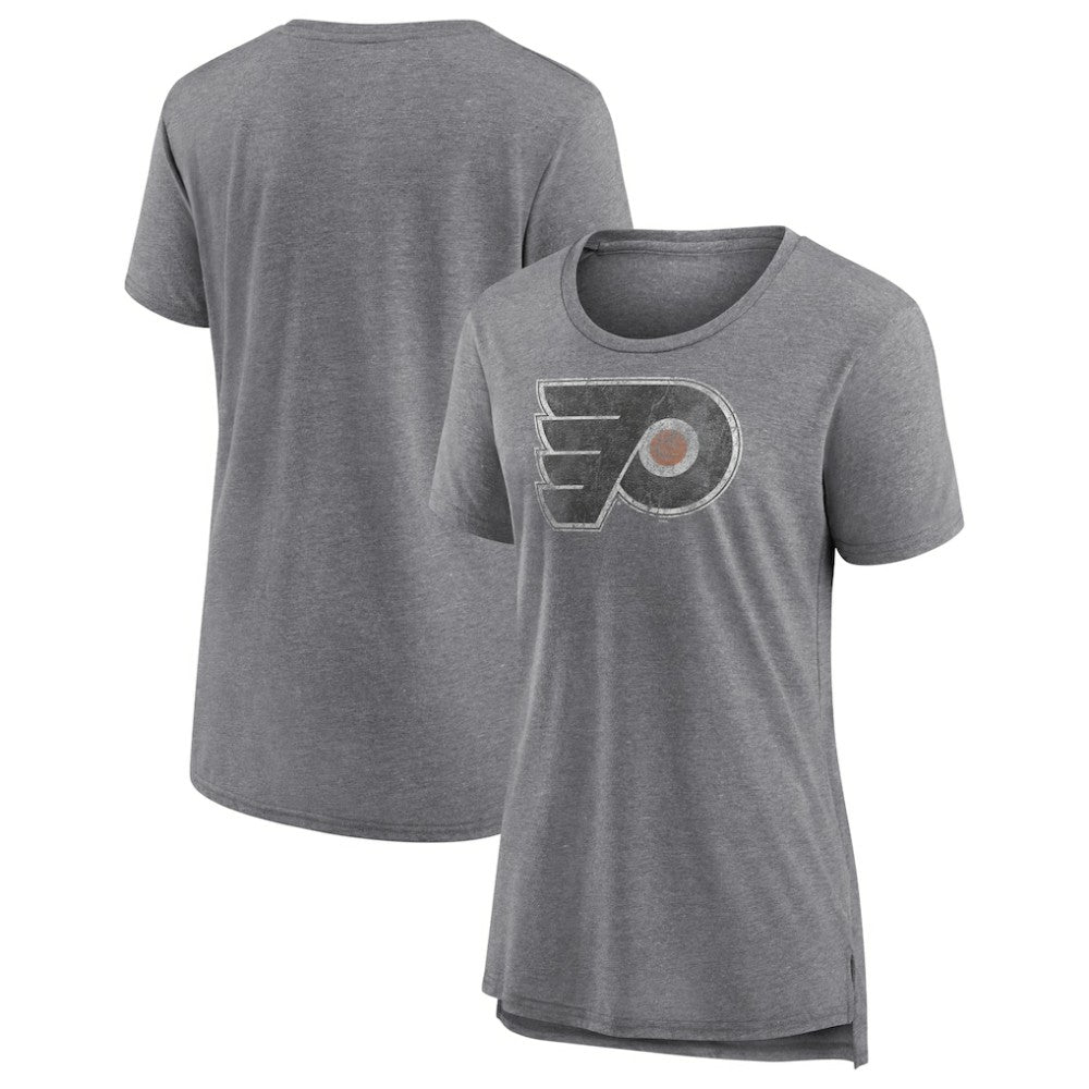 Philadelphia Flyers Women's Slow Whistle Tri-Blend T-Shirt For Sale